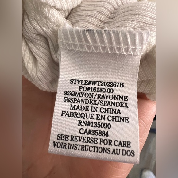 White crow cordoba tank top women’s size medium NWT - Picture 5 of 7